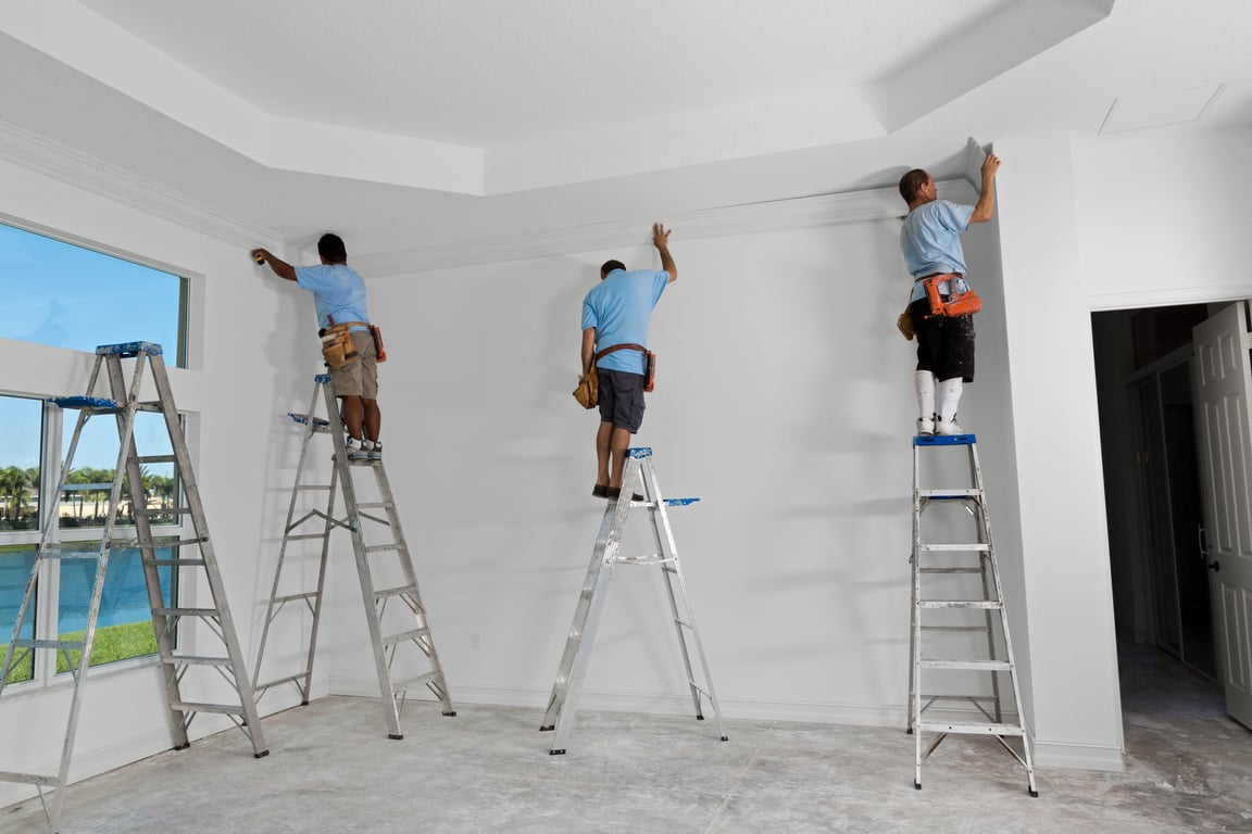 Construction: Installing crown molding